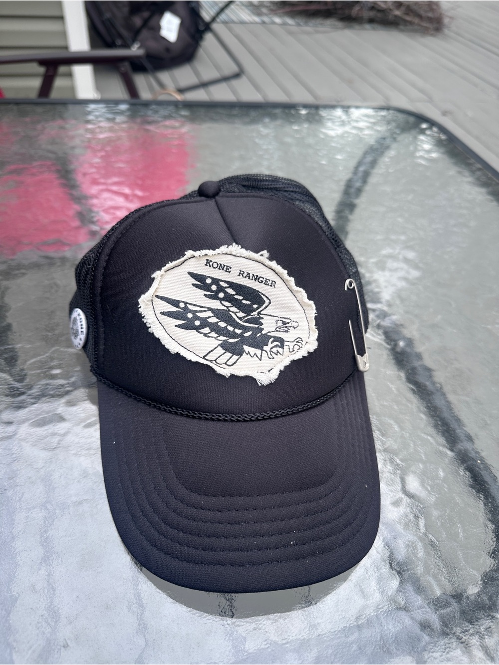 Kone Ranger Black Trucker Hat NEW